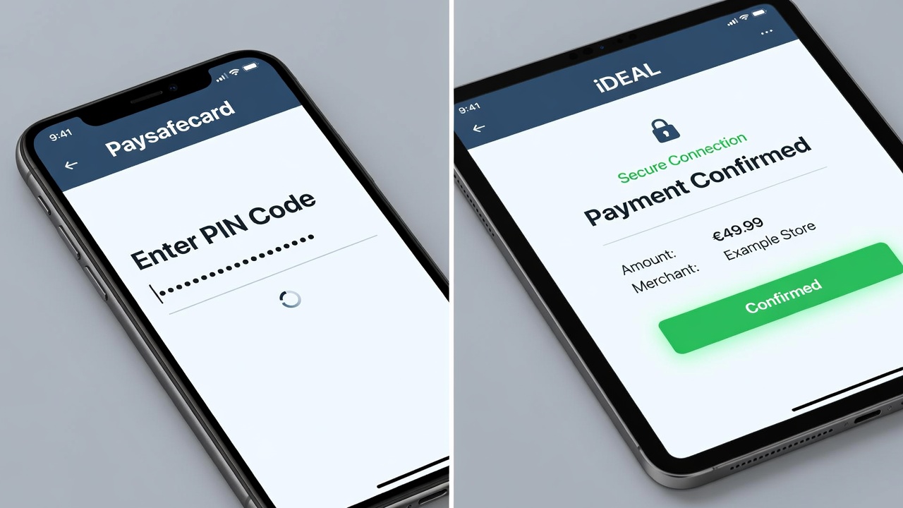 Vergelijking tussen Paysafecard en iDEAL - paysafecard casino